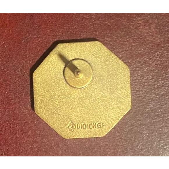 1963 10k Gold Filled Fireman's Fund Lapel Pin, Beginning Second Century - Picture 2 of 2